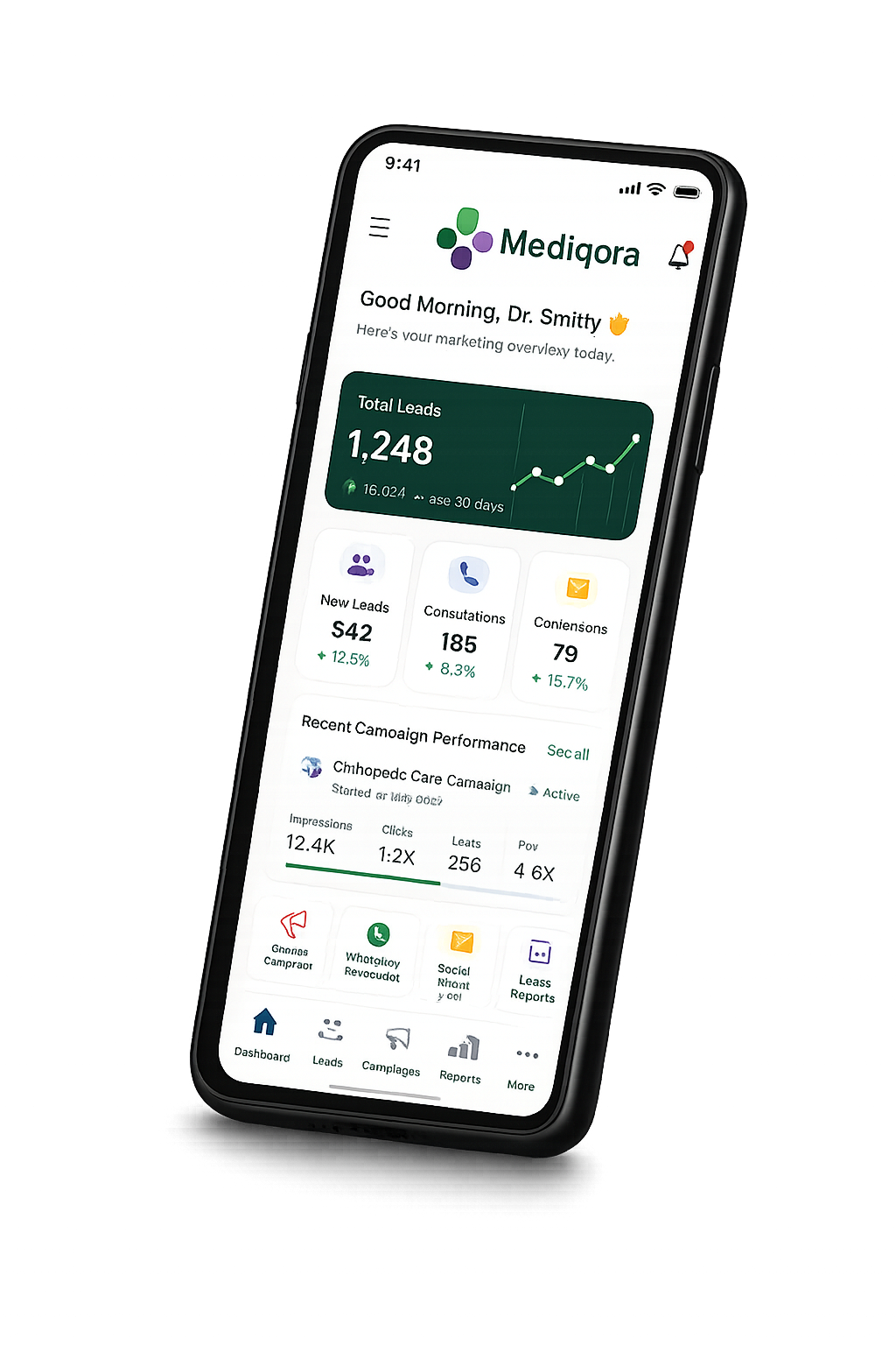 Mediqora HMS Mobile App Showcase